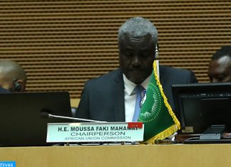 L’UA salue les efforts du Maroc en réunissant les parties libyennes pour relancer le processus d’une solution politique à la crise libyenne