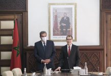Passation de pouvoirs entre entre Saad Dine El Otmani et Aziz Akhannouch (Photos)