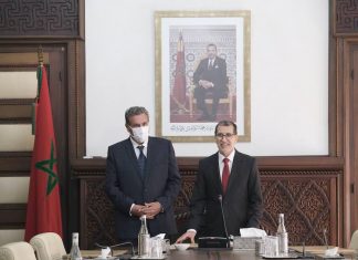 Passation de pouvoirs entre entre Saad Dine El Otmani et Aziz Akhannouch (Photos)