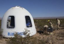 Tourisme spatial: Vol réussi de la capsule Blue Origin