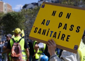 France : Plus de 40.000 manifestants contre le pass sanitaire