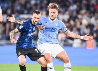 Calcio : La Lazio Rome bat l’Inter Milan (3-1)