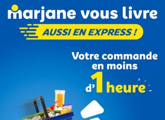 Marjane lance « la livraison Express » en moins d’une heure