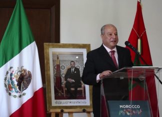 L’Ambassadeur Lebbar fait la promotion du Label « Morocco Now » au Mexique