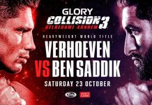 GLORY Collision 3 : Quand et comment suivre le combat Rico Verhoeven vs Jamal Ben Saddik ? Rico Verhoeven vs Jamal Ben Saddik en direct live