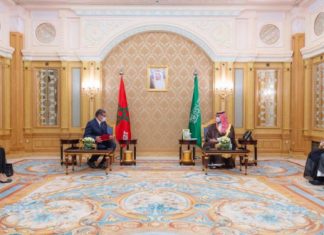 Akhannouch rencontre MBS et transmet un message écrit du Roi Mohammed VI