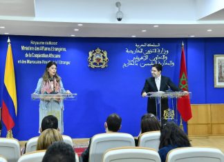 Bourita s’entretient à Rabat avec la vice-présidente de Colombie