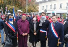La consule générale du Maroc à Orly participe à la Commémoration de l’Armistice à Montereau-Fault-Yonne (Photos)