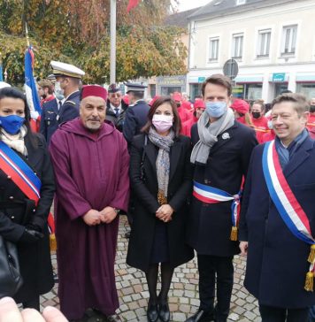 La consule générale du Maroc à Orly participe à la Commémoration de l’Armistice à Montereau-Fault-Yonne (Photos)