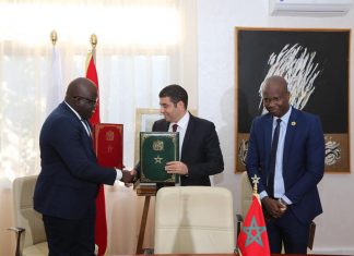 Signature d’un accord établissant à Rabat le siège de l’Union Panafricaine de la Jeunesse