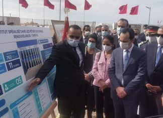 Inauguration de l’Institut spécialisé dans les métiers des énergies renouvelables à Tarfaya