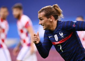Football : Antoine Griezmann, 3e meilleur buteur de l’histoire des Bleus