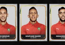 CAN 2022. Badr Benoun, Soufiane Rahimi et Mohammed Chibi convoqués