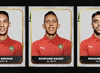 CAN 2022. Badr Benoun, Soufiane Rahimi et Mohammed Chibi convoqués