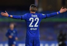 Premier League : Hakim Ziyech offre la victoire à Chelsea face à Watford