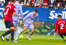 Football : Abdessamad Ezzalzouli inscrit son premier but avec le Barça (vidéo)