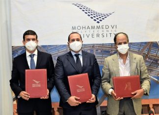 L’OCP, l’UM6P & l’IRESEN signent une convention pour la réalisation de la plateforme de recherche GREEN H2A