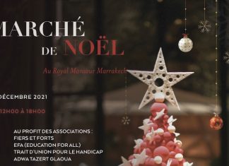 Marché de Noël : le Royal Mansour Marrakech parraine les associations locales