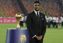 Foot. Samuel Eto’o félicite les Lions de l’Atlas pour leur première victoire