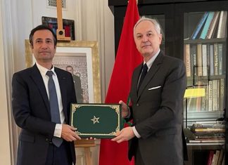 Mohamed Benchaaboun présente ses lettres de créance aux autorités françaises