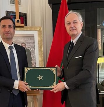 Mohamed Benchaaboun présente ses lettres de créance aux autorités françaises
