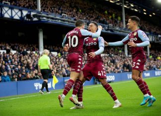 Premier League. Aston Villa s’impose chez Everton (0-1)