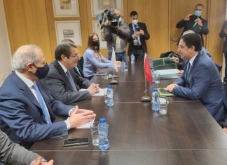 Le Président chypriote reçoit à Bruxelles Nasser Bourita
