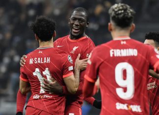 Foot/C1. Liverpool s’impose contre l’Inter à Milan (2-0)