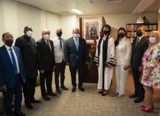 Photos. Inauguration Bibliothèque du Roi Mohammed VI au siège du Parlatino au Panama
