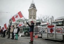 Contestation au Canada. abandon du passeport sanitaire en Ontario