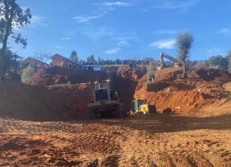 Sauvetage de Rayan. La roche bloquant le passage dépassée