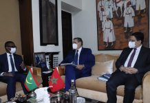 Akhannouch s’entretient avec son homologue mauritanien