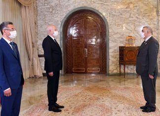 Abdelouafi Laftit reçu par le Président tunisien