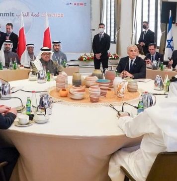 Nasser Bourita au Sommet du Néguev (Photos)