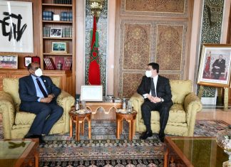 Bourita s’entretient avec son homologue soudanais