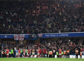 Premier League : Arsenal s’impose sur la pelouse de Chelsea 4-1