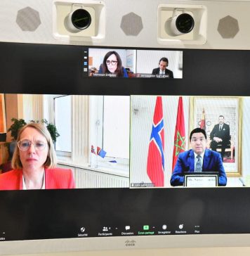 Bourita s’entretient avec son homologue norvégien