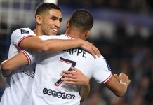 Ligue 1 : Le PSG accroché à Strasbourg 3-3, Hakimi buteur