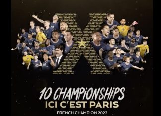 Ligue 1 : Le Paris SG sacré champion de France