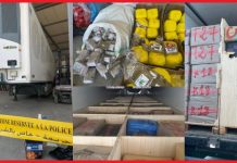 Trafic de drogues : Très grosse prise à Tanger, 31 tonnes de chira saisies