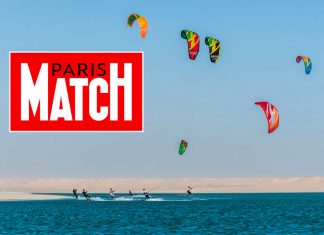Paris Match : Dakhla, le haut lieu mondial du kitesurf