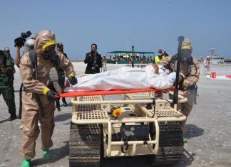 « African Lion 2022 »: Exercice de décontamination au port militaire d’Agadir