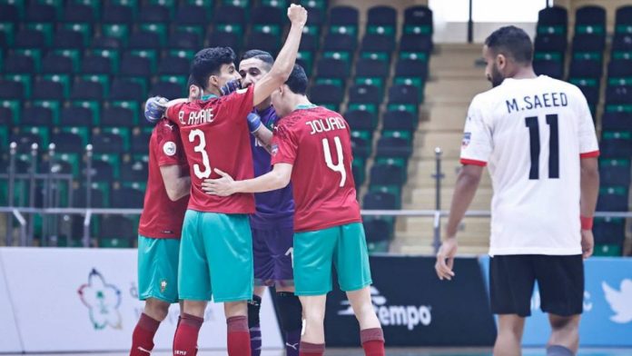Coupe arabe de Futsal 2022 : Le Maroc écrase tout et va en finale