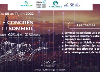 FMMSV : Un Congrès du « Sommeil » se tiendra cette semaine à Marrakech