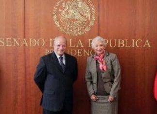 Olga Sanchez Cordero, présidente du Sénat mexicain, en visite au Maroc