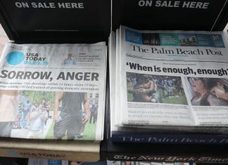 Les revenus des éditeurs de journaux US en chute libre depuis 20 ans