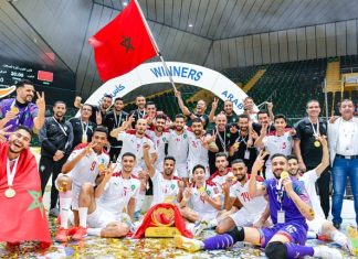 Coupe Arabe de futsal 2022 : Le Roi félicite les Lions de l’Atlas
