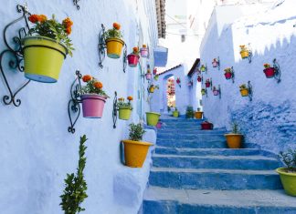 La marque de luxe Off-white opte pour Chefchaouen