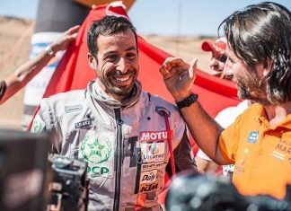 Le Marocain Amine Echiguer sacré champion du monde dans la catégorie Moto « Rallye 3 »