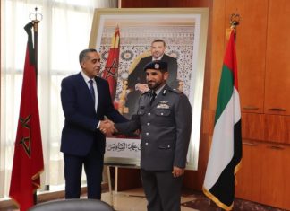 Hammouchi reçoit à Rabat le patron de la police d’Abou Dhabi